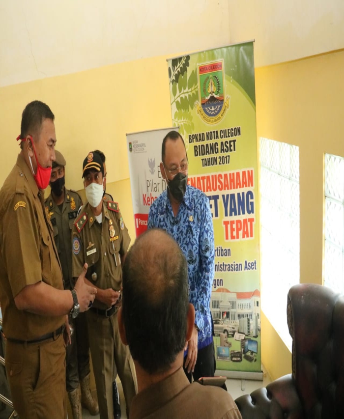  Wali kota Cilegon Kunjungi OPD Pasca Libur Hari Raya Idul Fitri 1442 H